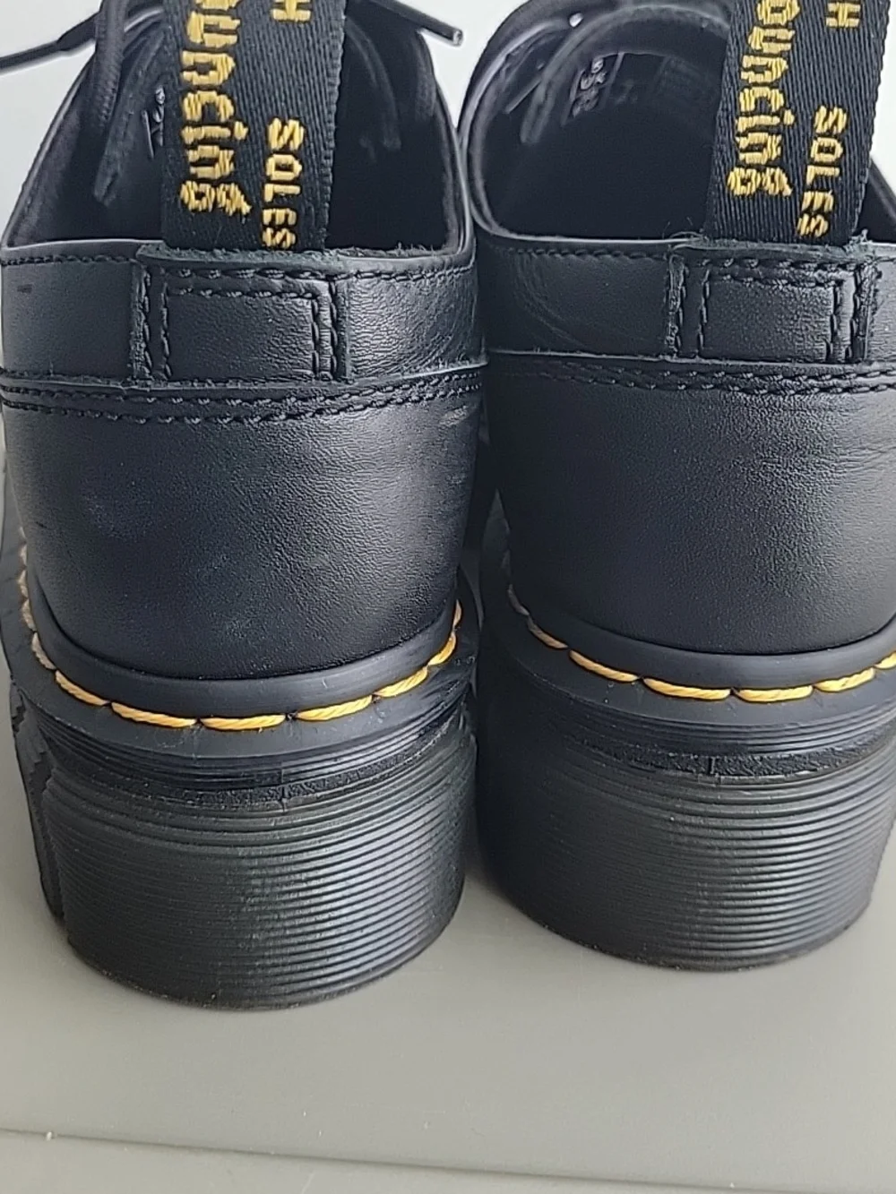 Dr. Martens‎ Women's Size 7 Audrick 3 Eye Shoe Black Platform Chunky Doc